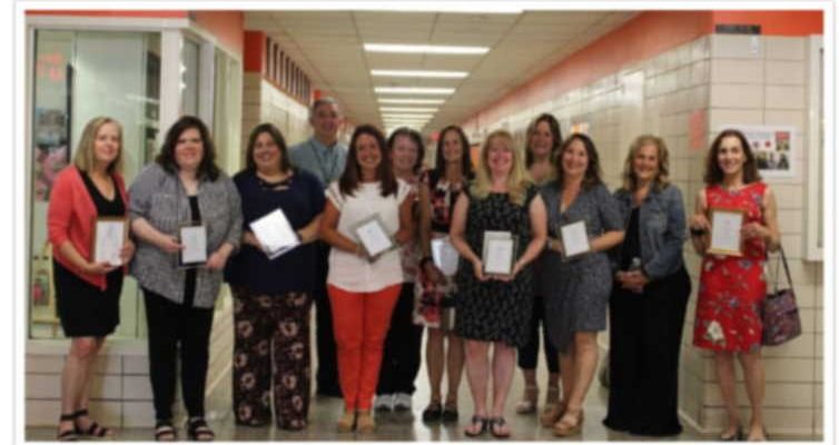 Hicksville School District Honors Teachers